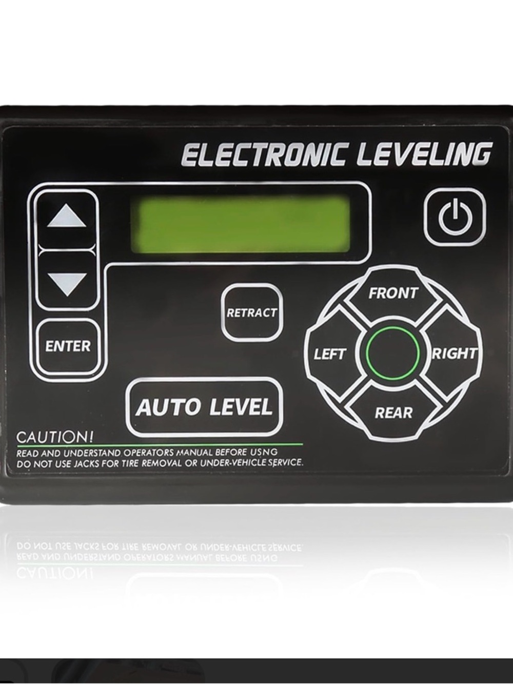 Electronic Leveling Auto Level Control Panel - Black/Green